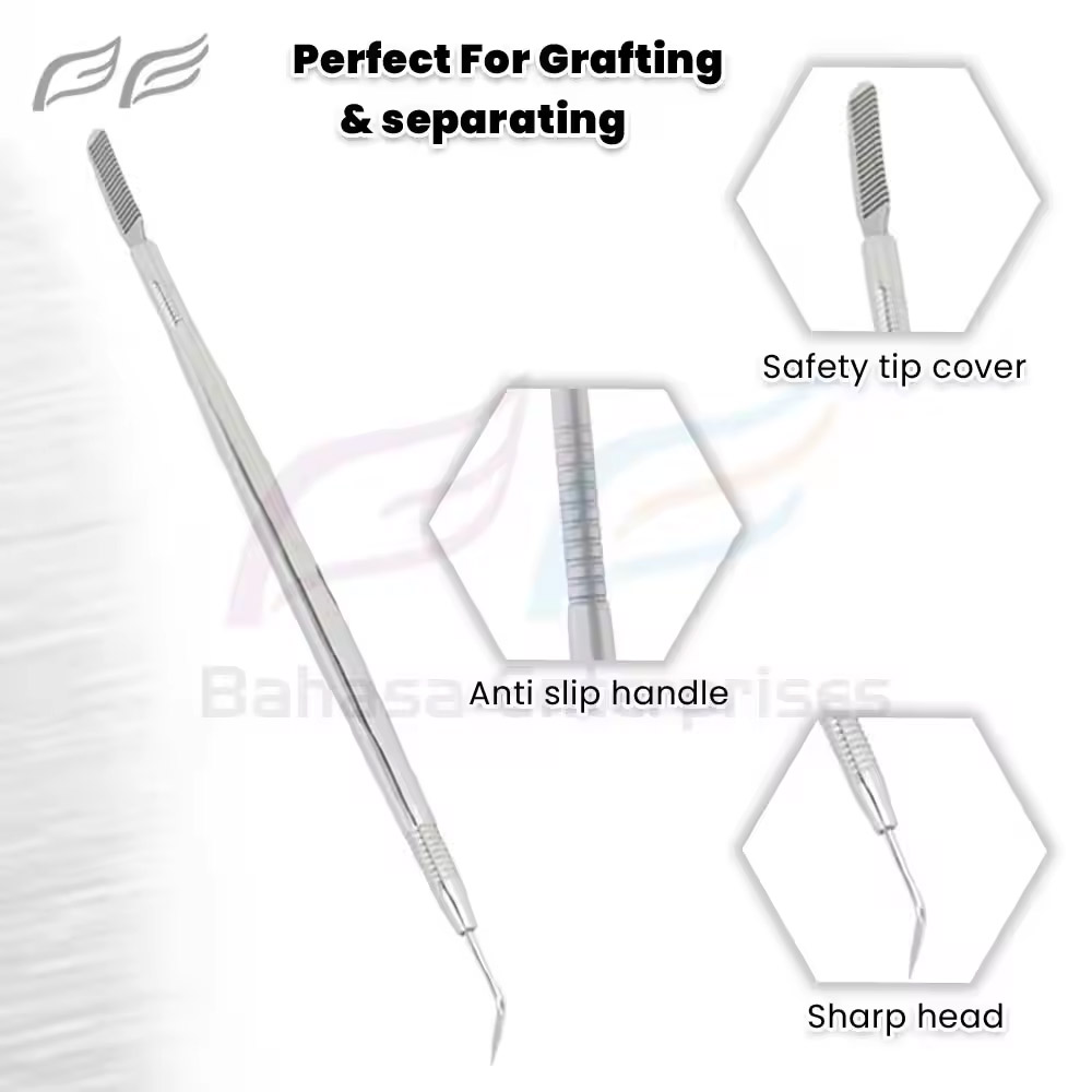 Silver Eyelash Lifting Tool