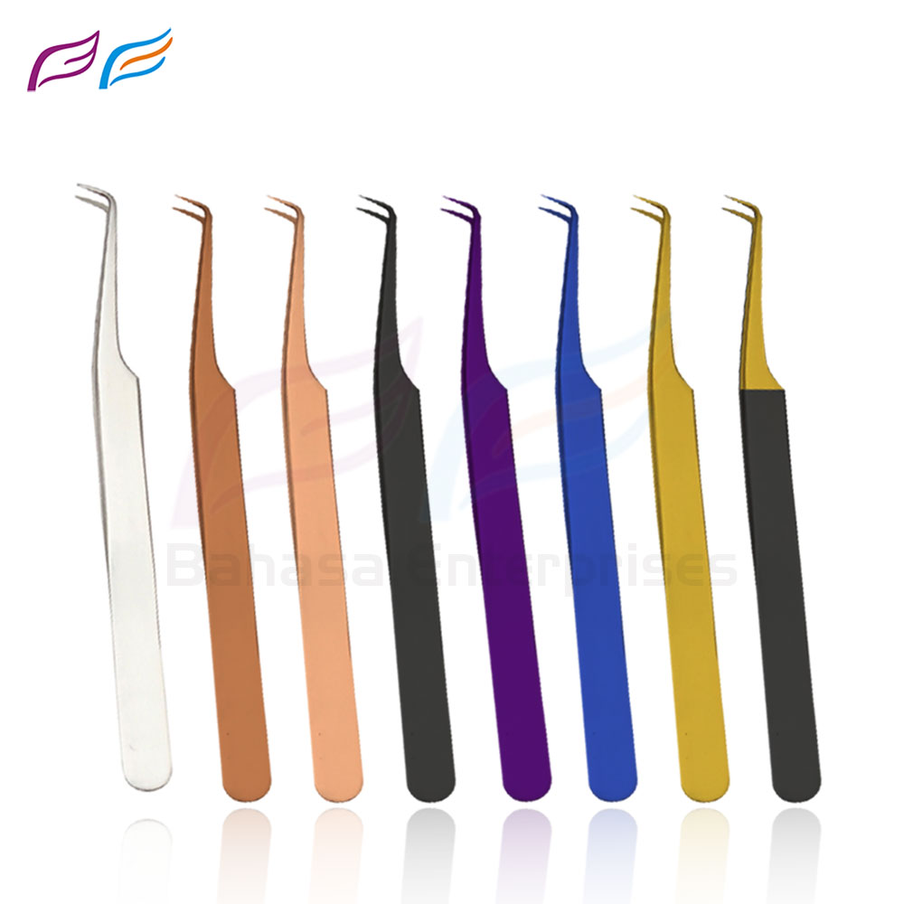 90 Degree Eyelash Tweezers