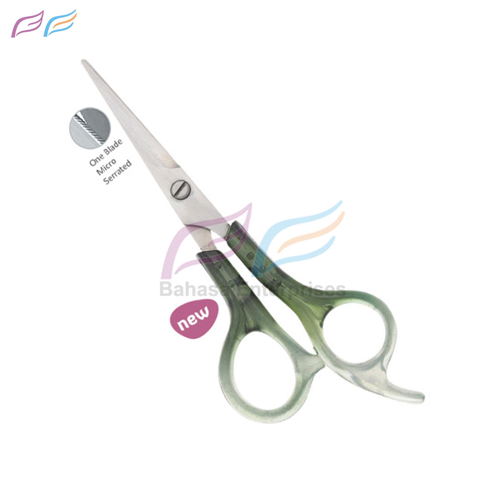 Barber Scissor with Plastic Handle