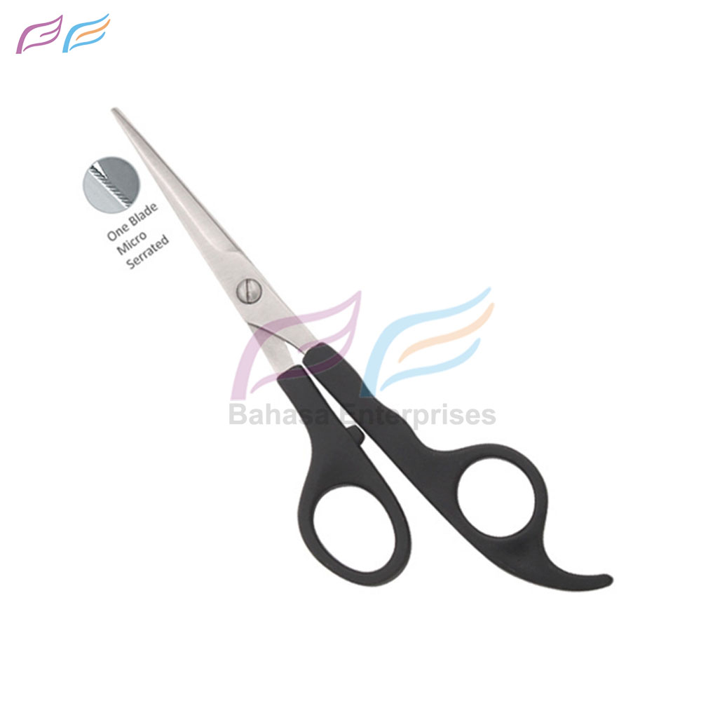 Barber Scissor with Plastic Handle