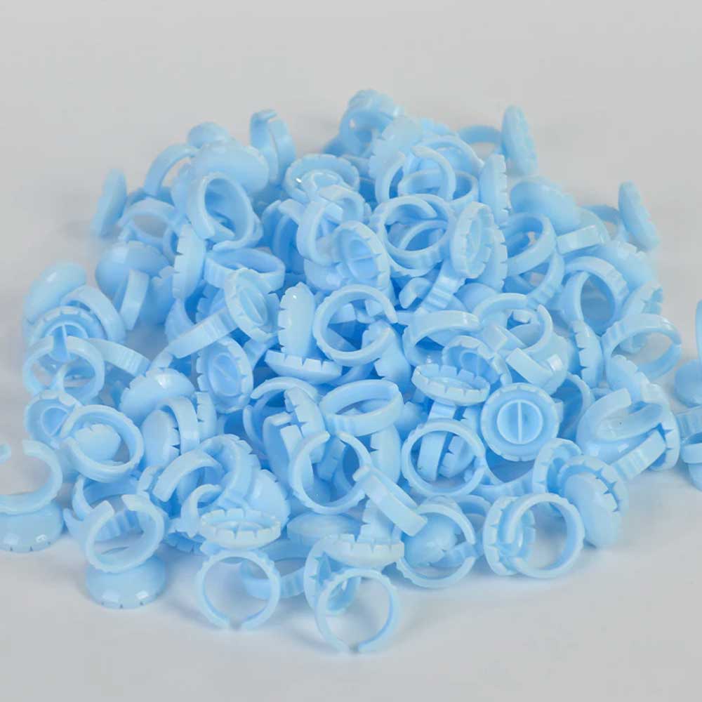 Round Blue Glue Ring