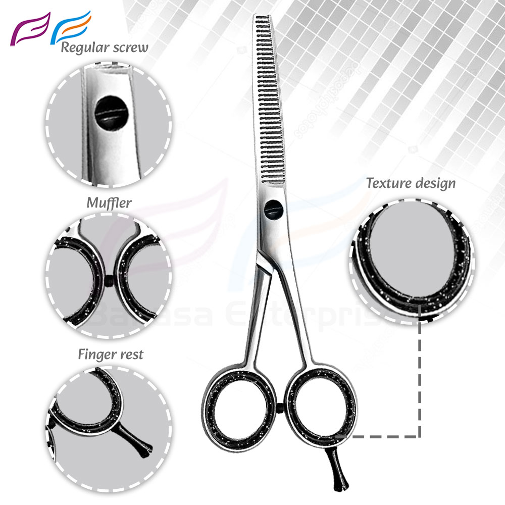 Silver Razor Cutting Scissor